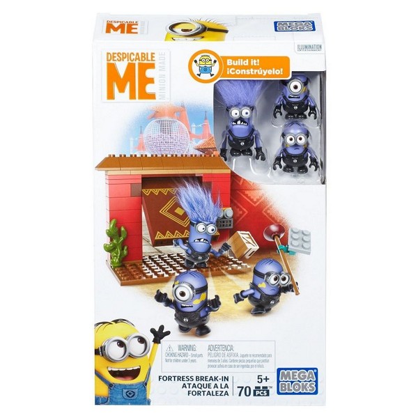 Продукт Mega Bloks - „Аз Проклетникът“, Атака на крепостта - Конструктор, 70 части - 0 - BG Hlapeta